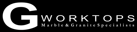 Black granite worktop