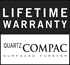Compac quartz warranty